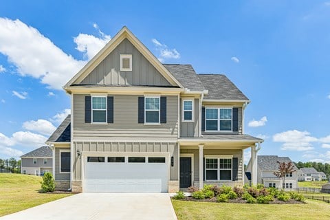 Floor plan for 4 beds, 2.5 baths, 2312 sqft